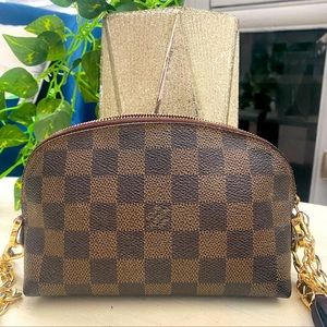 Authentic Louis Vuitton Damier Ebene Crossbody